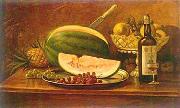 Benedito Calixto Fruit and wine on a table oil painting artist